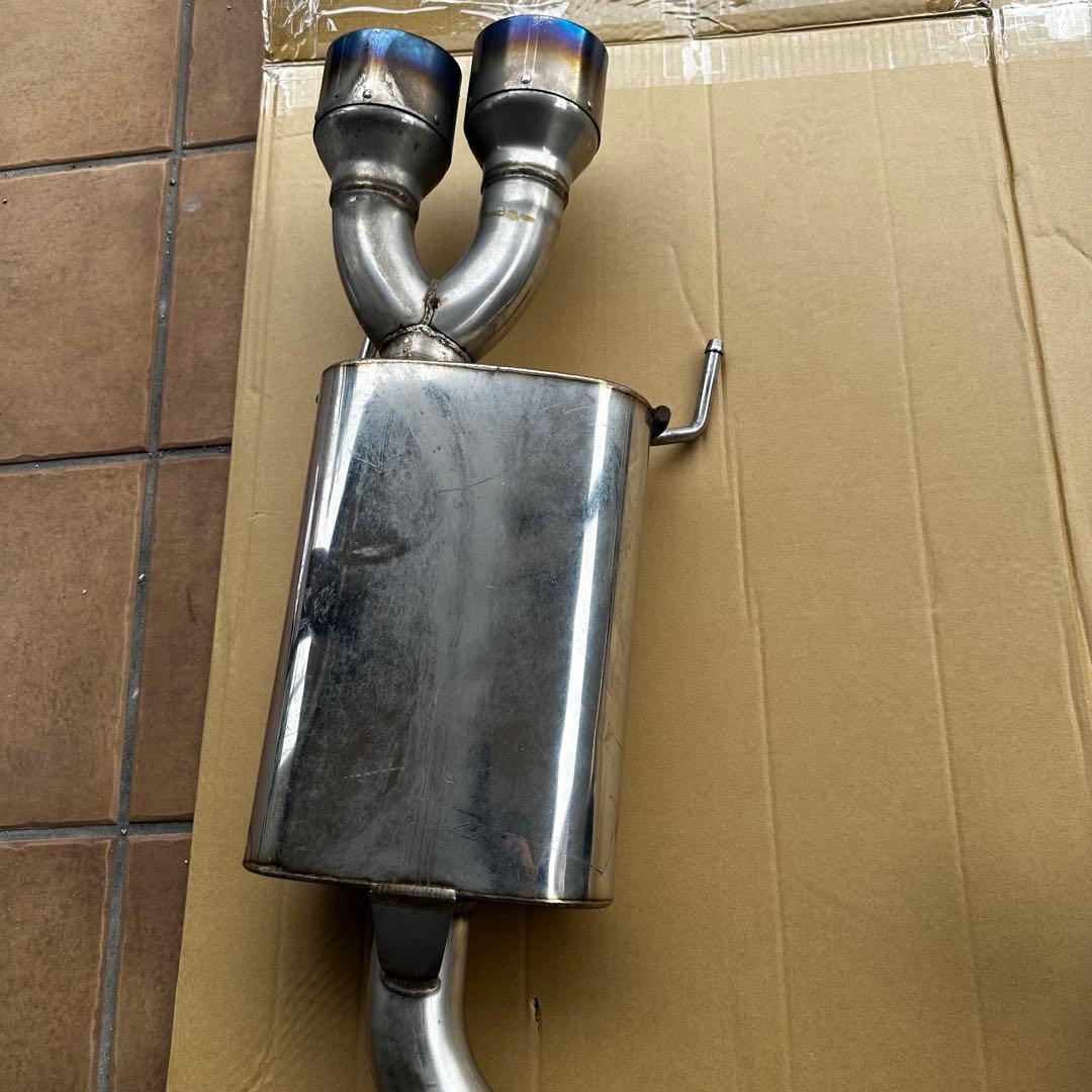 ROWEN マークx 車検対応マフラー 4本出し チタンカラー