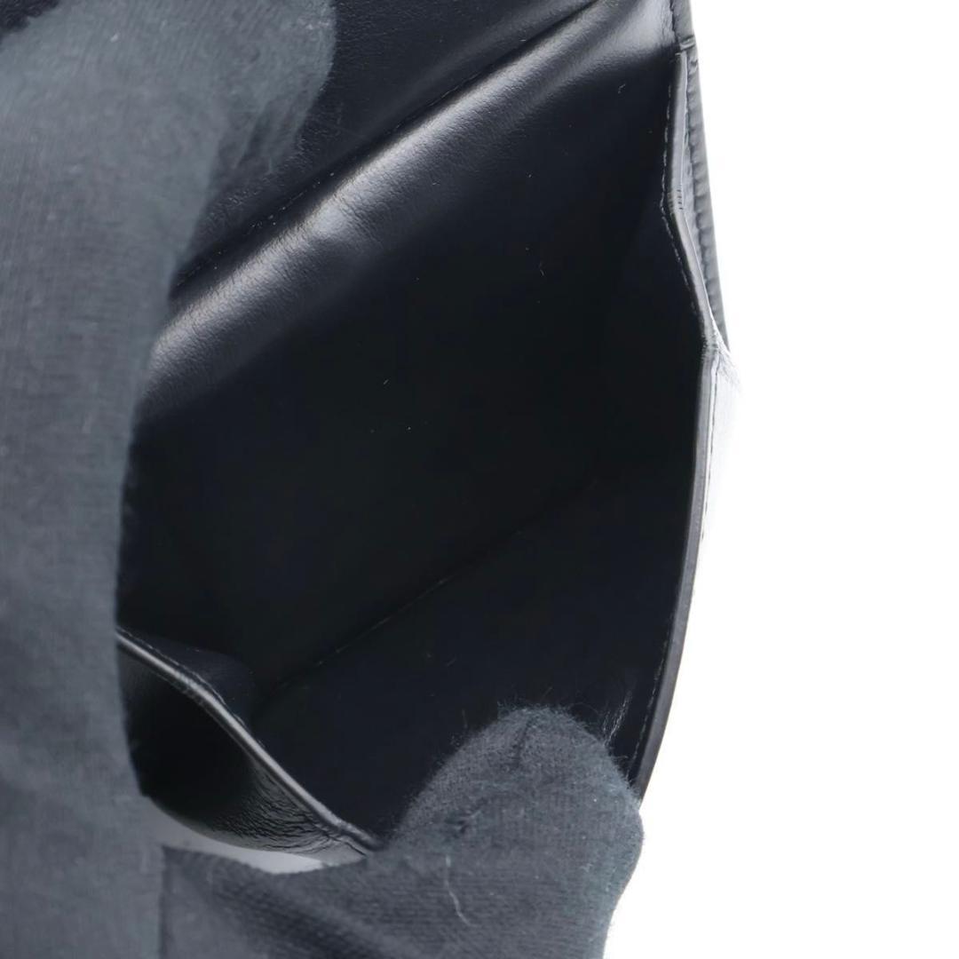 【超極美品】BOTTEGAVENETA カセット　ICチップ　二つ折り財布　黒