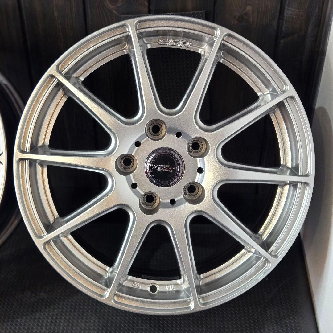 Weds Sport 16インチ ホイール シルバー プリウスαにて使用