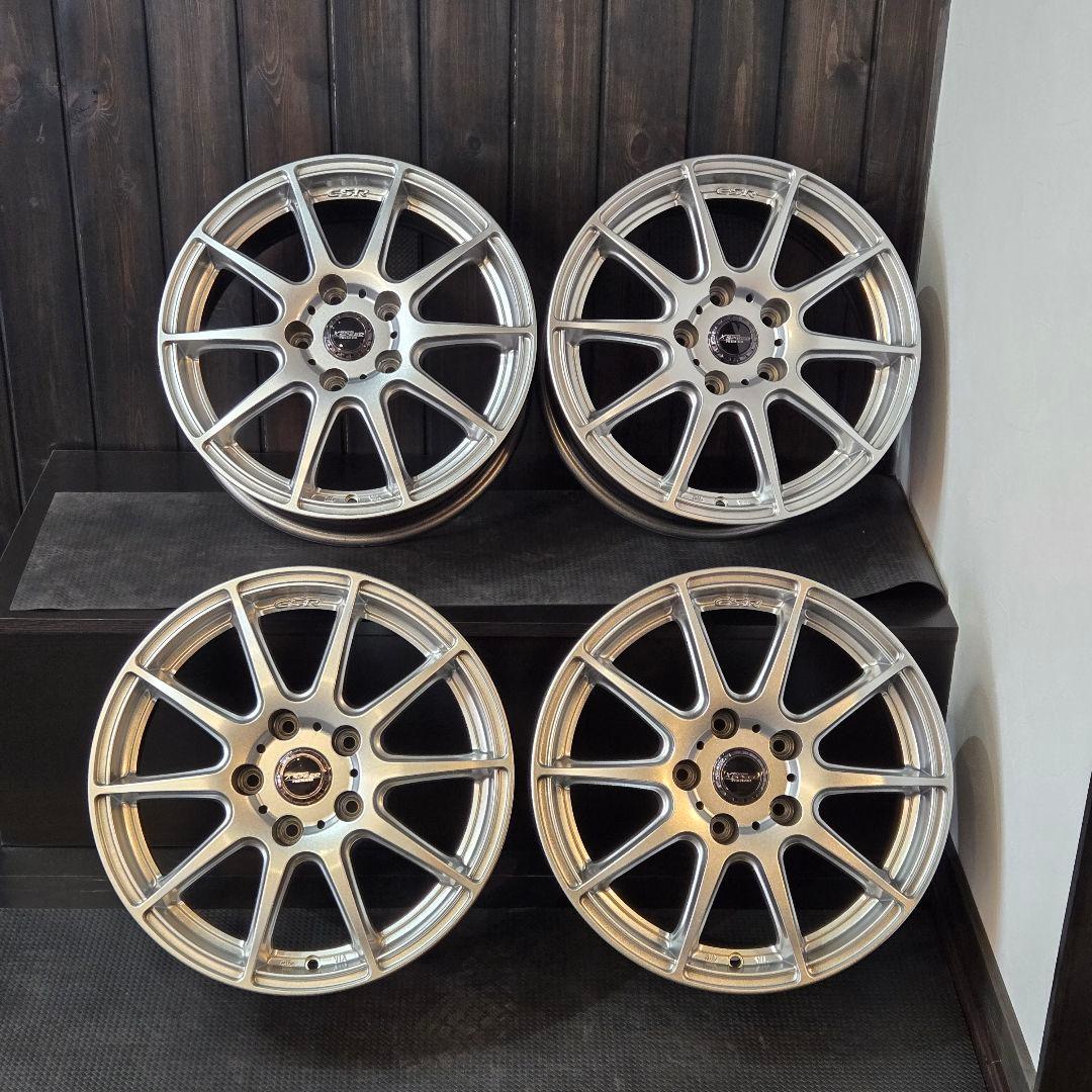 Weds Sport 16インチ ホイール シルバー プリウスαにて使用