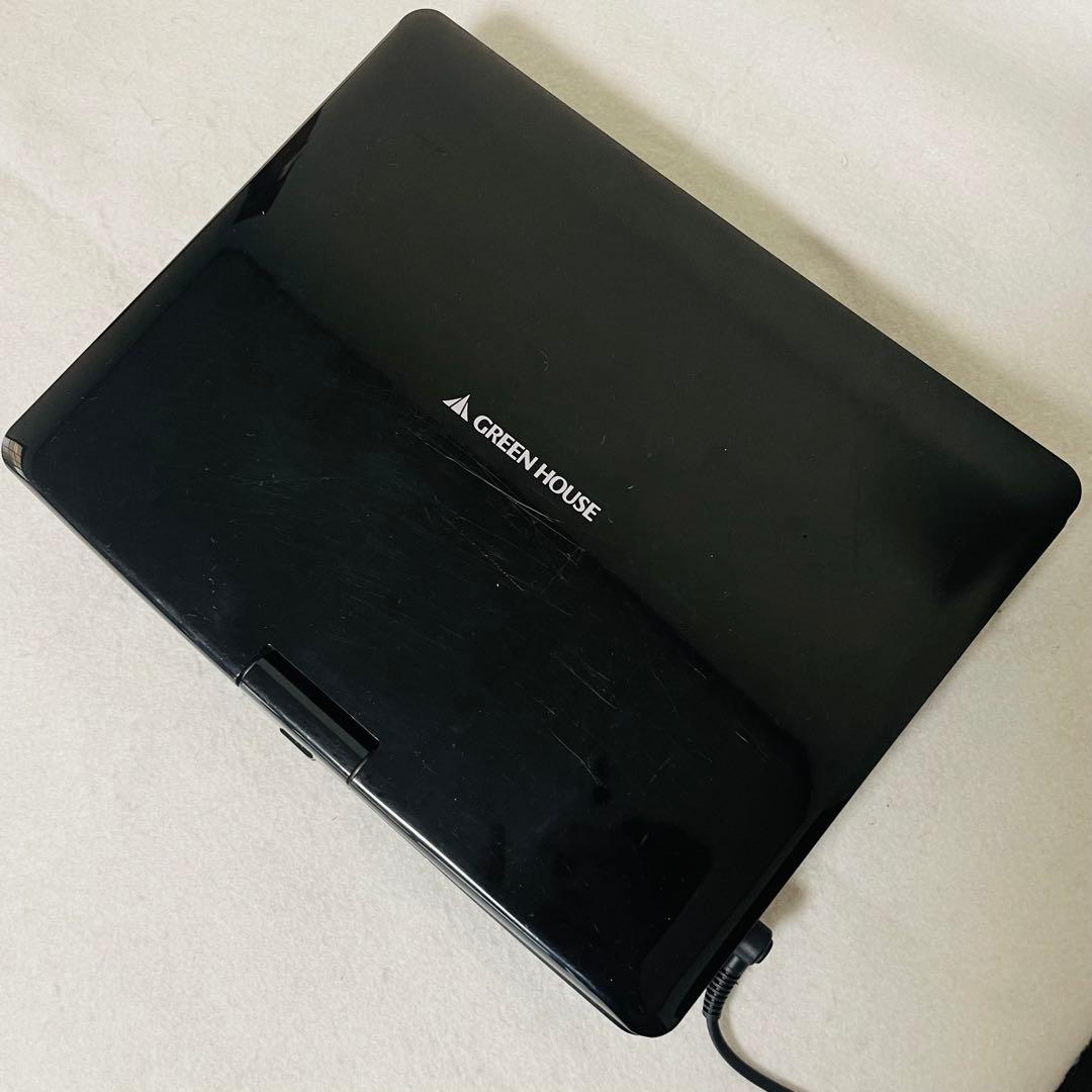 GREEN HOUSE GH-PBD100 ポータブルブルーレイプレーヤー 10