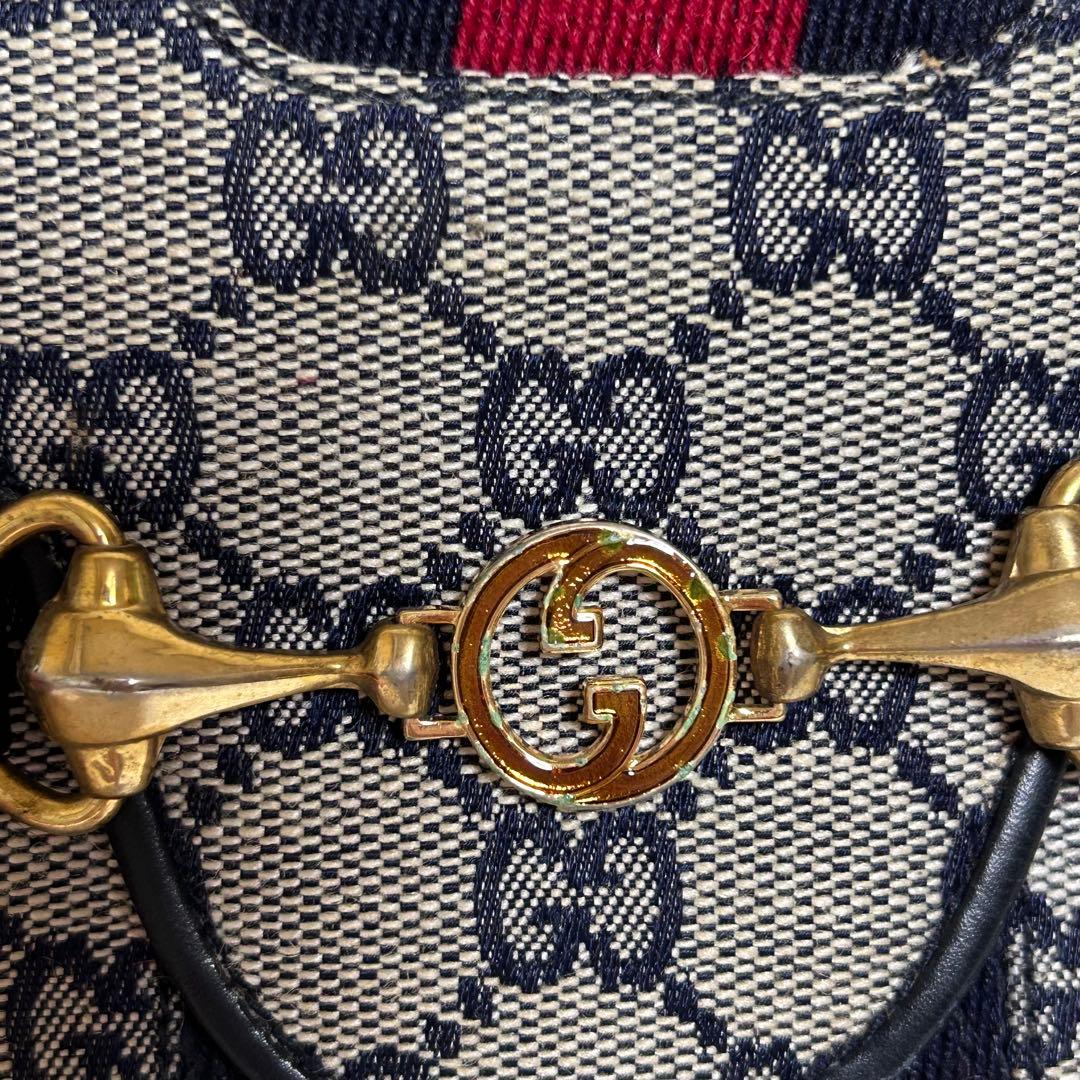 【超レア・美品】GUCCIシェリーライン　クラッチウォレット　GG 財布