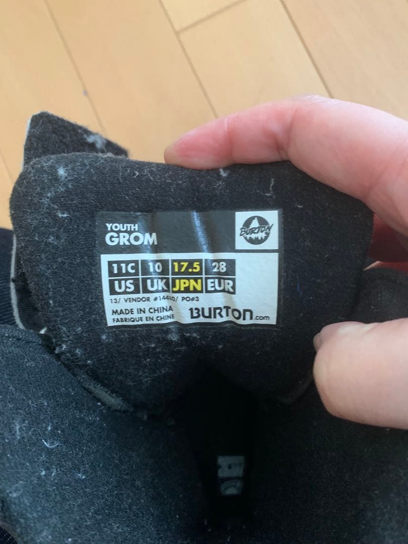 BURTONスノーボードセット カラフル 90cm キッズ