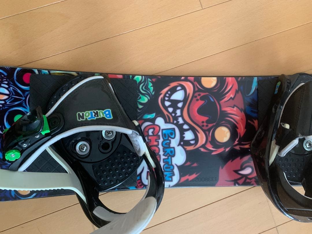 BURTONスノーボードセット カラフル 90cm キッズ