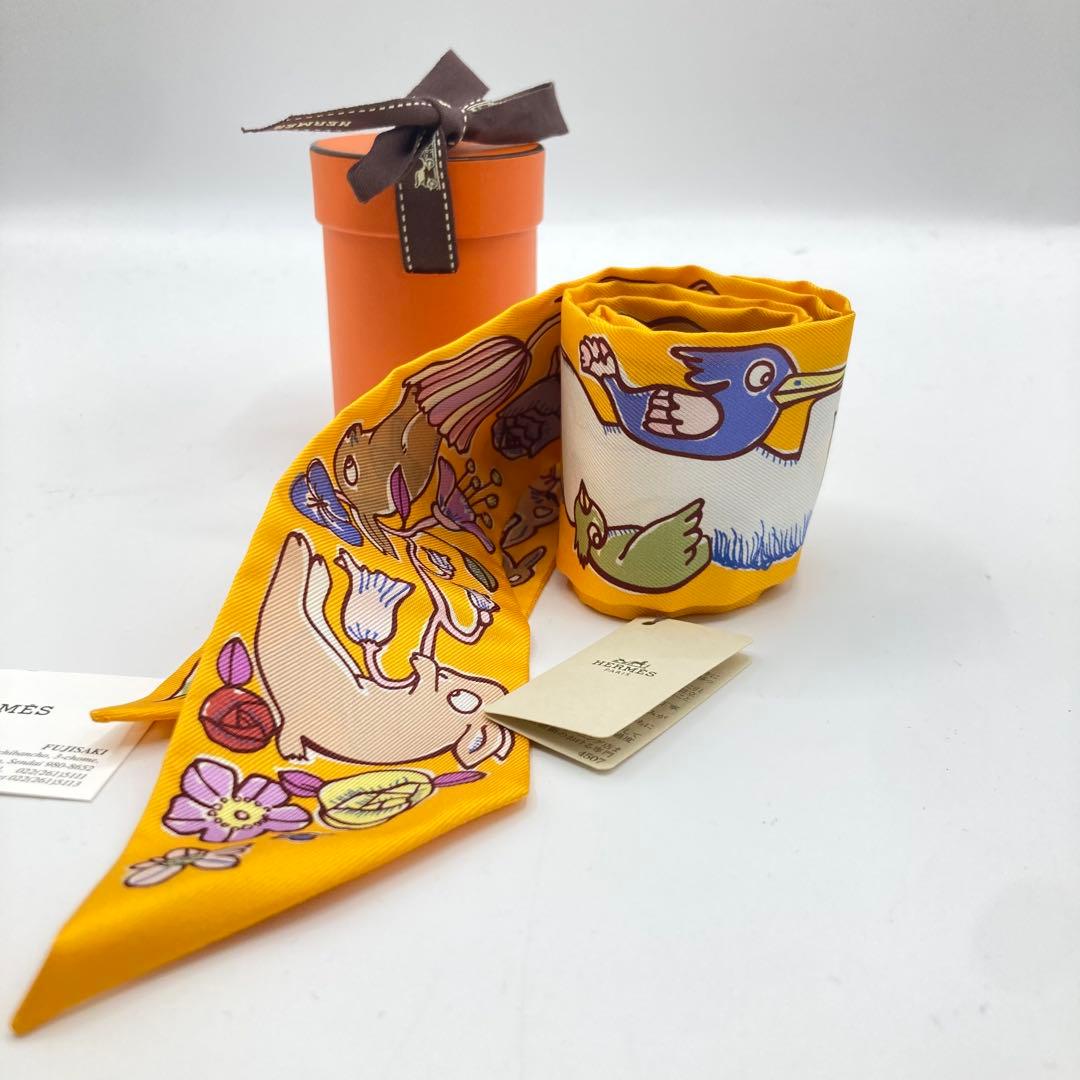 HERMÈS　ツイリー　千と一のうさぎ　2023