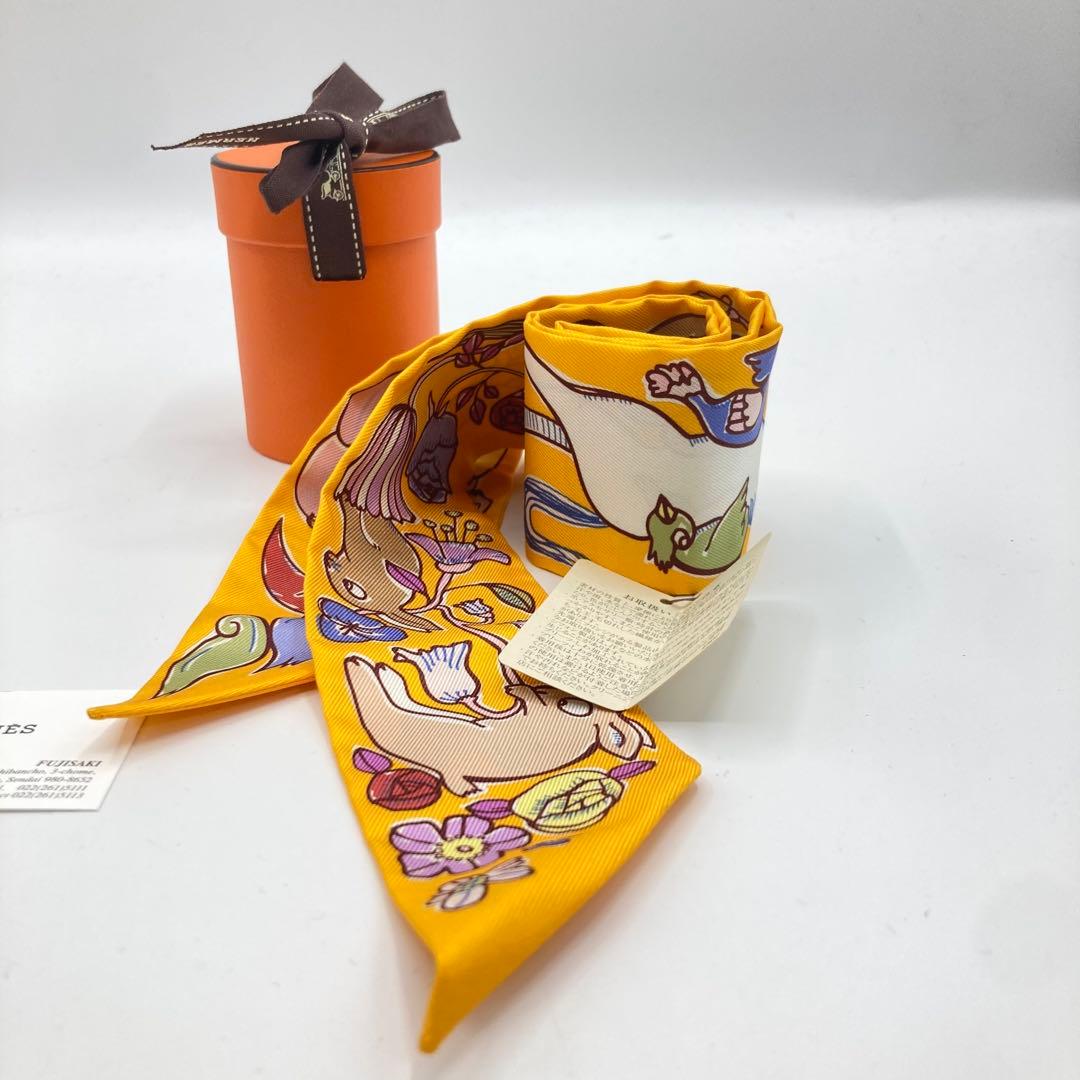 HERMÈS　ツイリー　千と一のうさぎ　2023