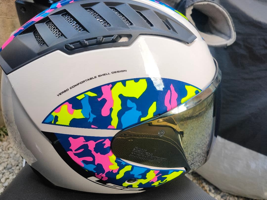 LS2 COPTER (コプター) インナーバイザー付バイクヘルメット