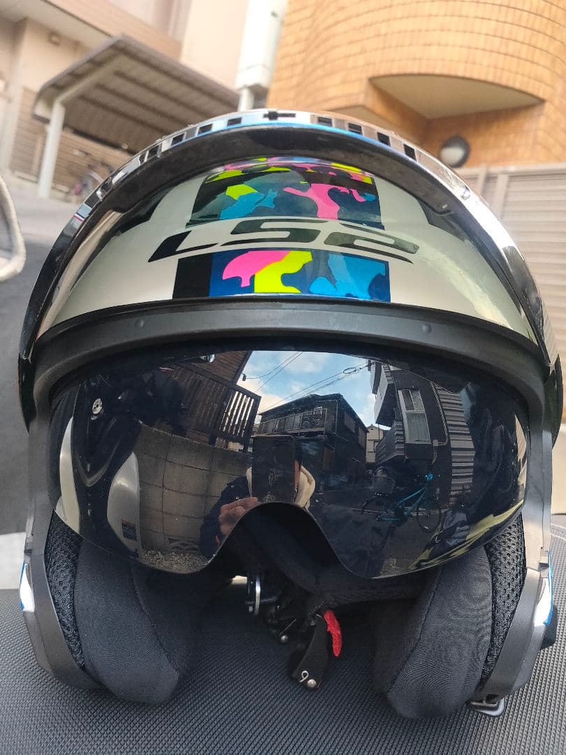 LS2 COPTER (コプター) インナーバイザー付バイクヘルメット