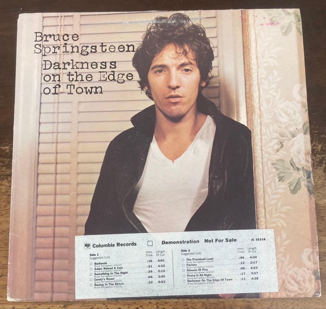 ◾️究極!!最高音質USオリジナル白ラベルプロモ盤■BRUCE SPRINGSTE