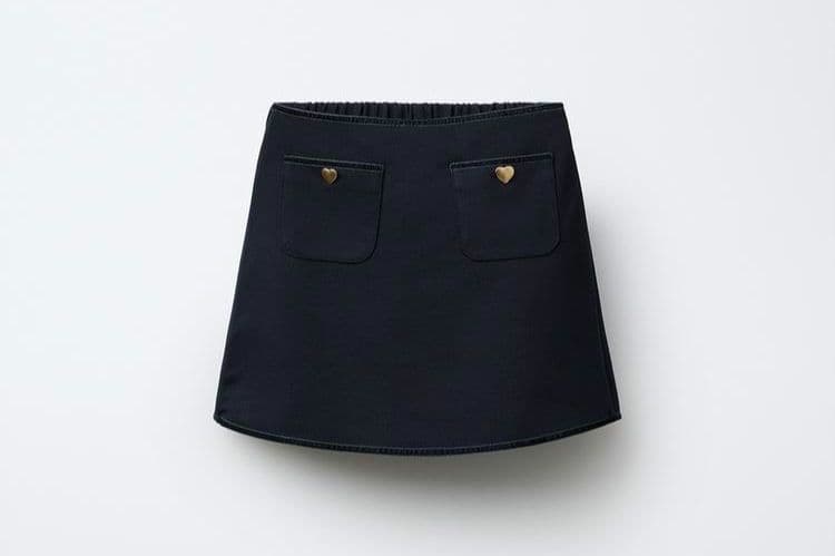 【新品未使用】ZARAキッズ ハートジャケット、スコート&ボウタイシャツ 164