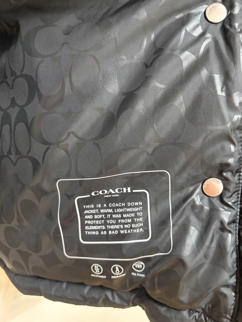 COACH ダウンベスト Lサイズ