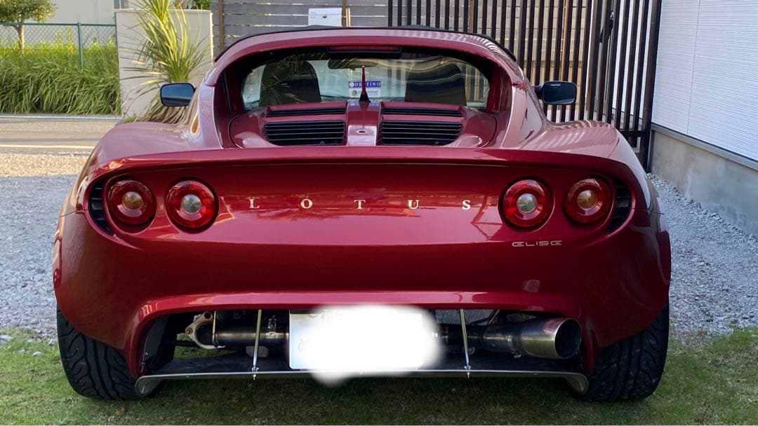 ロータス　エリーゼS2　マフラー