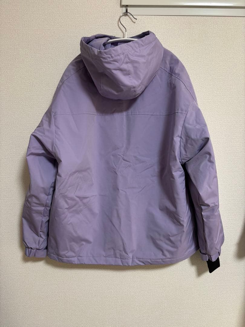 スノーボードウェア 紫 パープル 上下 セットアップ 韓国