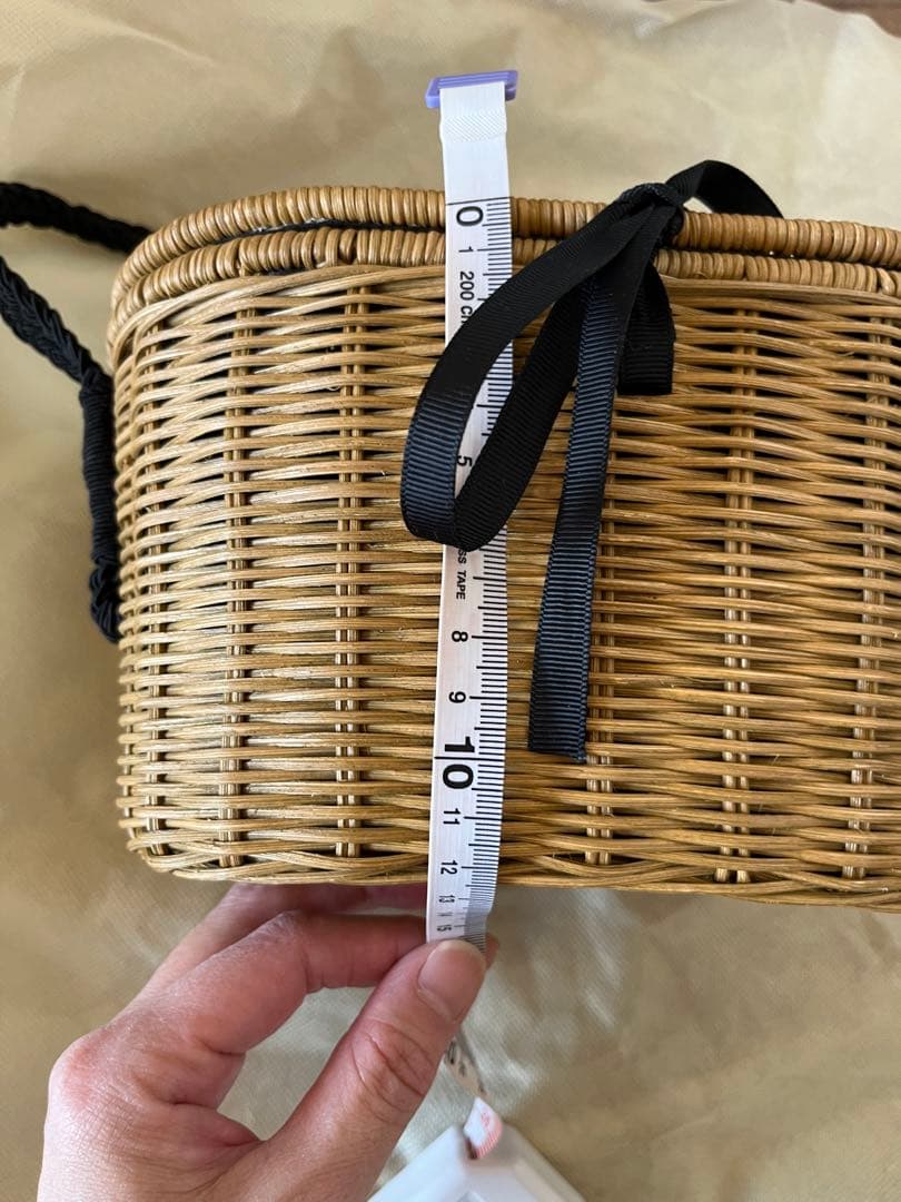 カゴバック　ビリティス　未使用に近い　バスケット