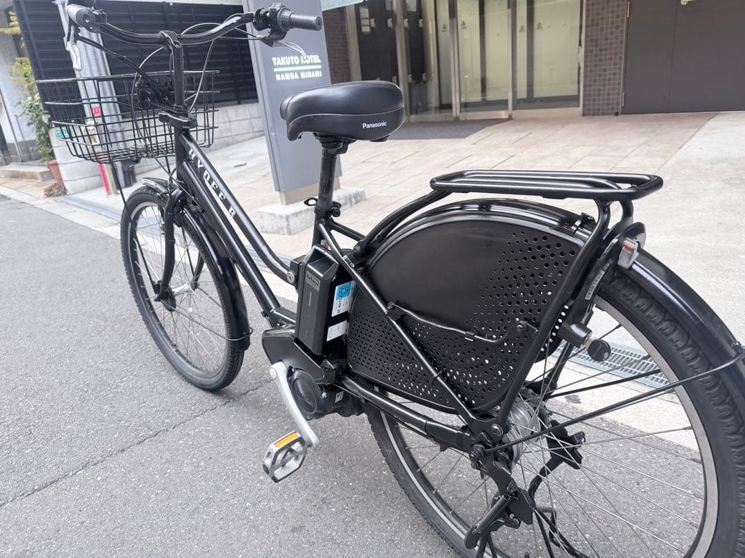 大阪府　ブリヂストン　HYDEE 電動アシスト自転車 ブラック