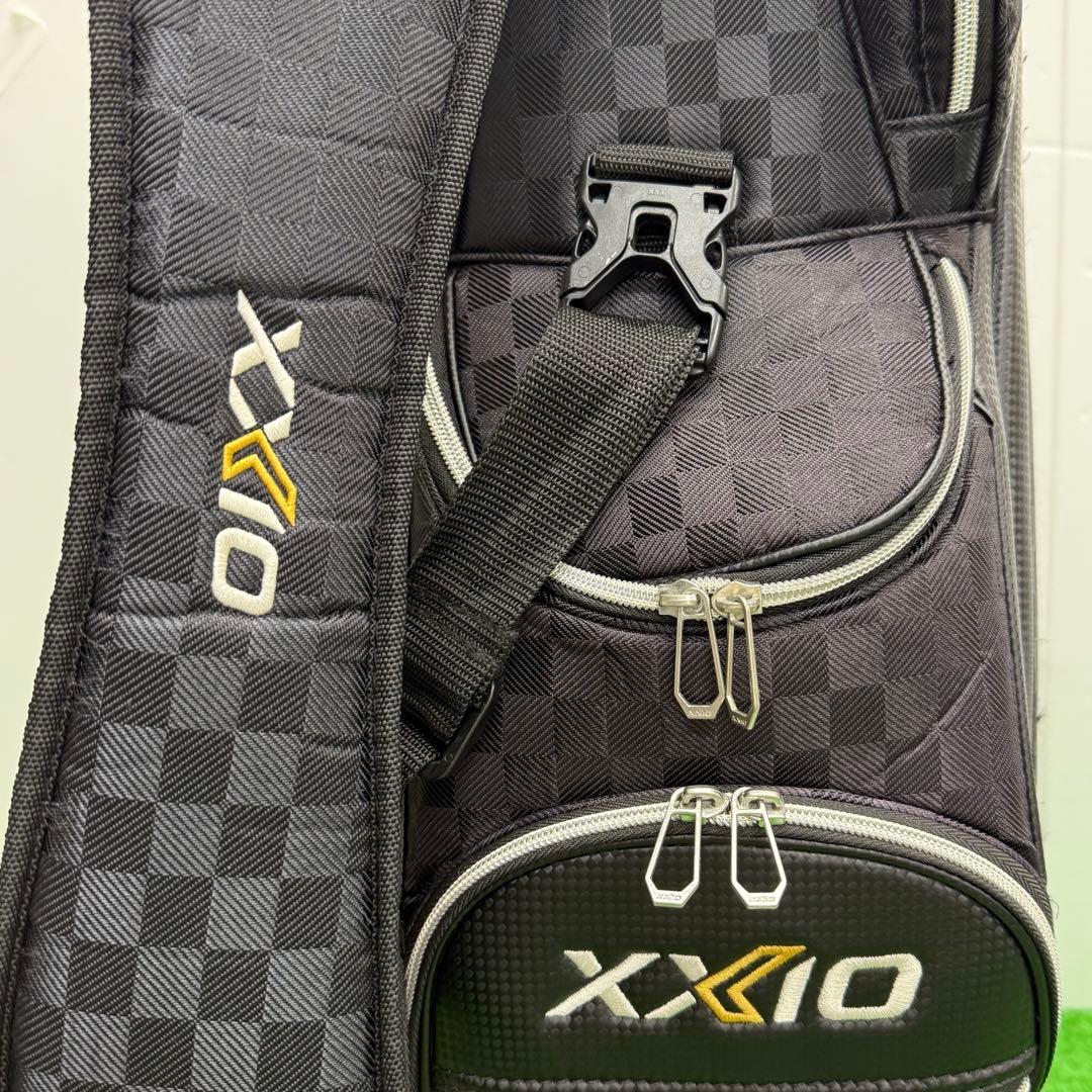 ゼクシオ XXIO ゴルフバッグ　キャディバッグ　9インチ ブラック