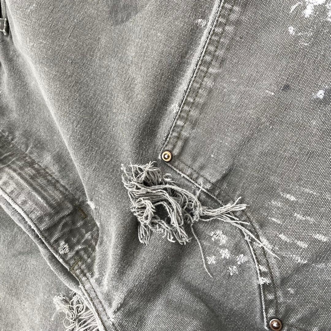 00s USA製 Carhartt ダック生地 ダブルニー カーペンターパンツ