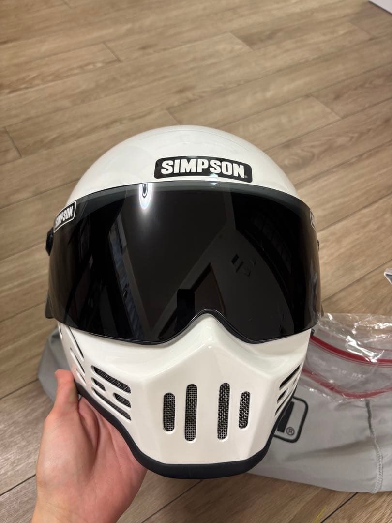 美品 2024年製造 SIMPSON【M30 2型 59cm】フルフェイス