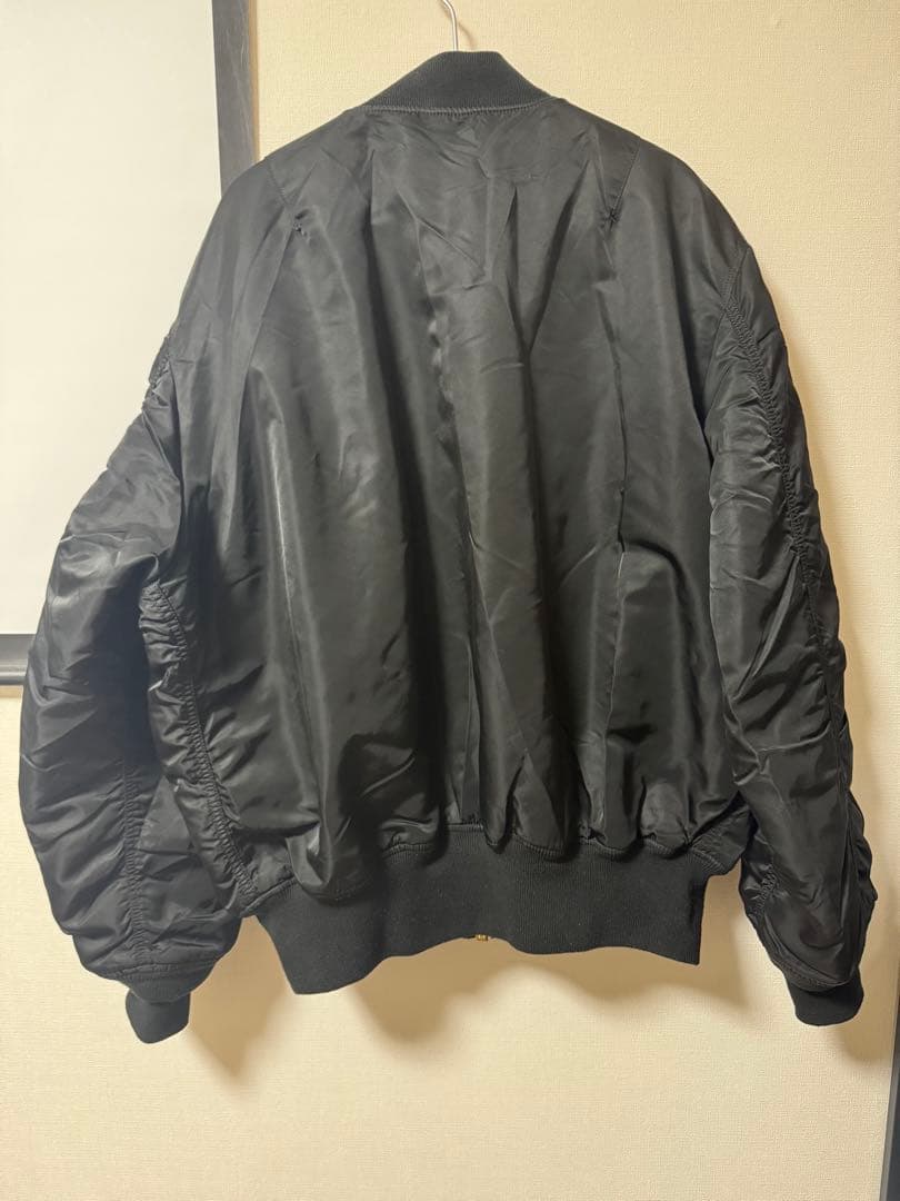 ALPHA INDUSTRIES MA-1 ブラック/オレンジ