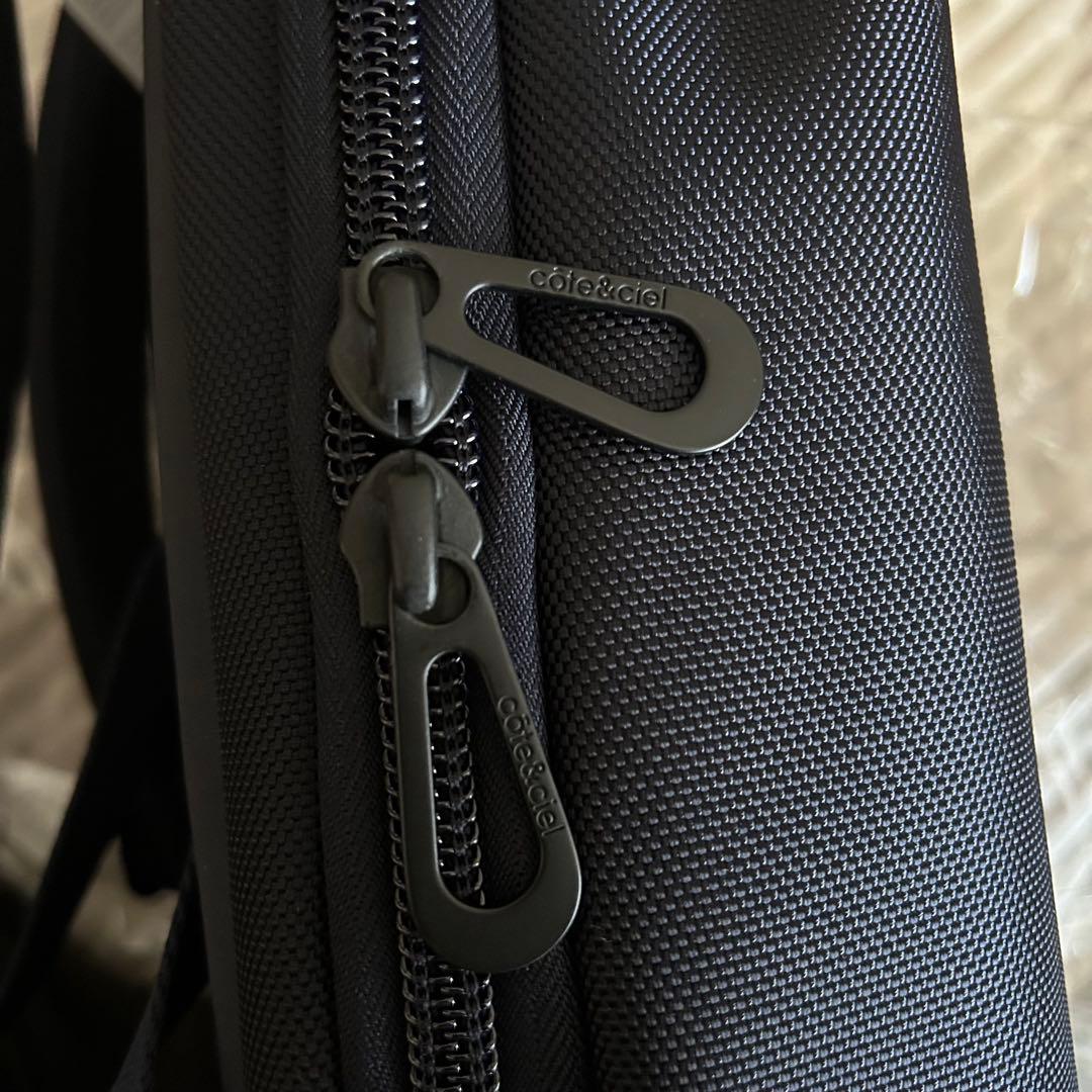 【タグ付き新品】cote&ciel バックパック ソルモンヌ ネイビー