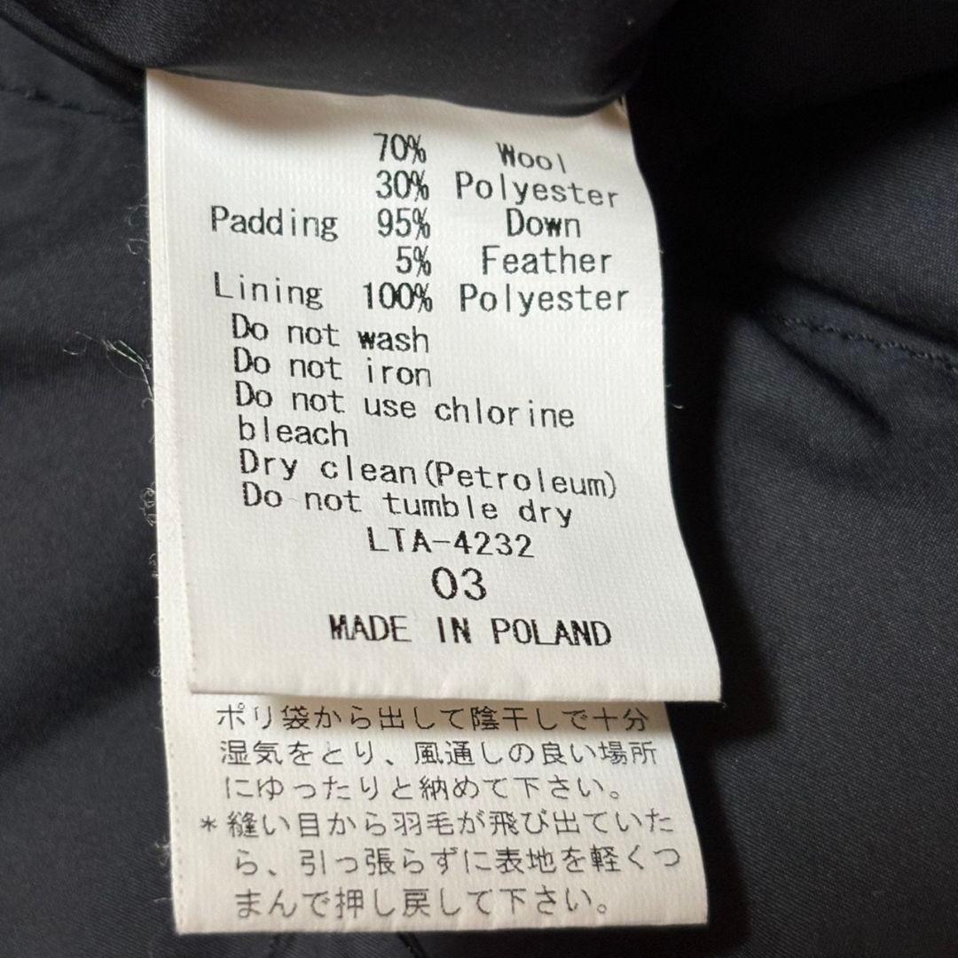 美品 タトラス ポンチョ ケープ ブラック