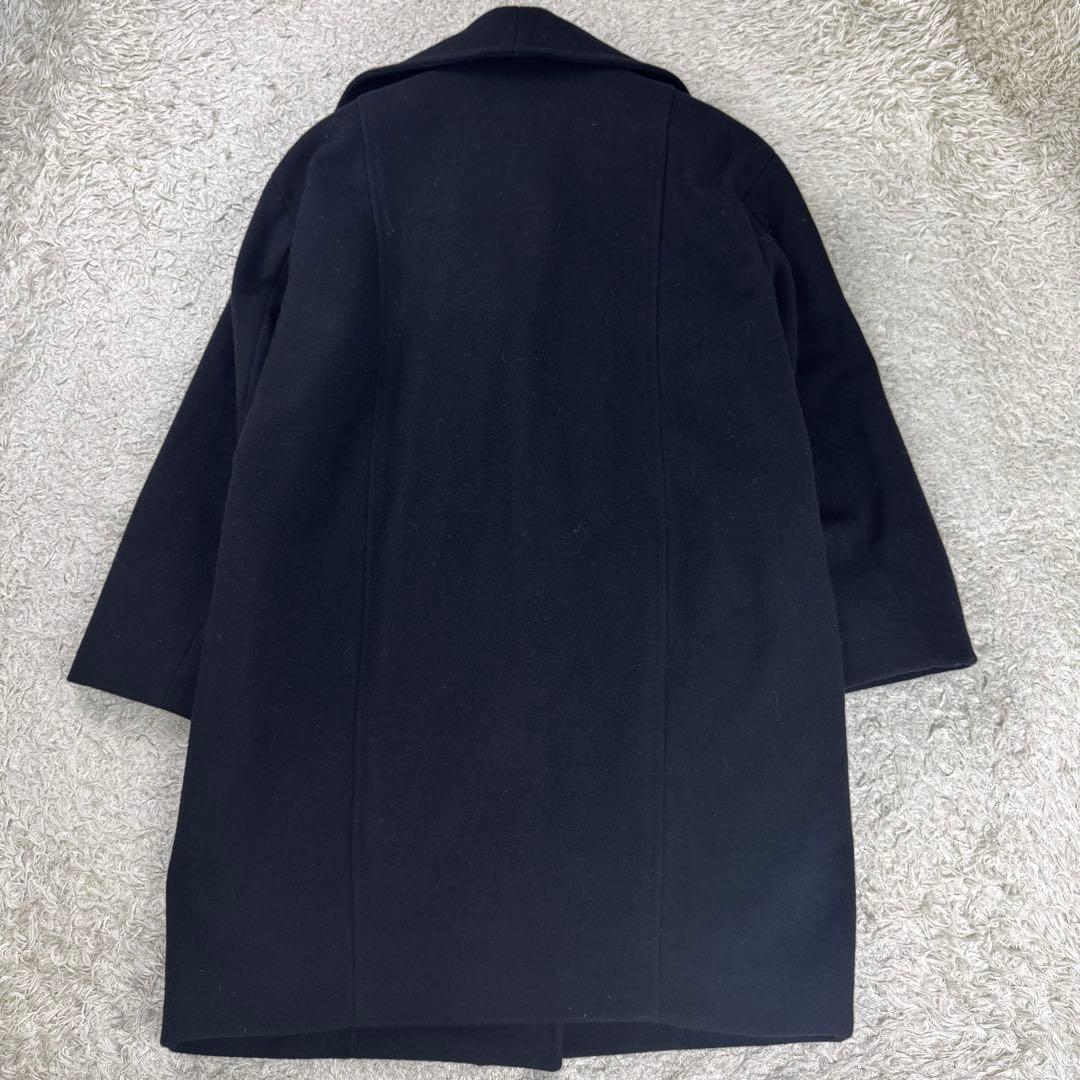 ベイジ 24AW BORNIOL ビックカラーコクーンコート 黒 M