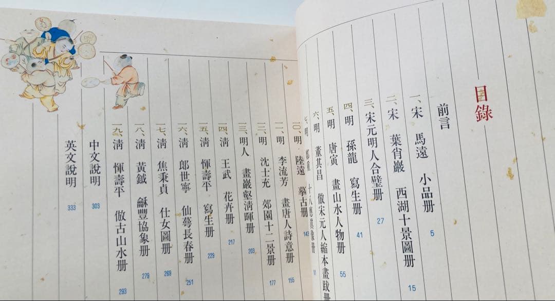 名畫薈珍 Treasured Painting 水墨画　バロック