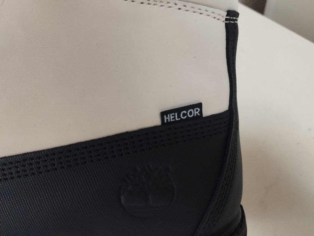ティンバーランド　防水　６インチ　白✕黒　HELCOR　26.5センチ