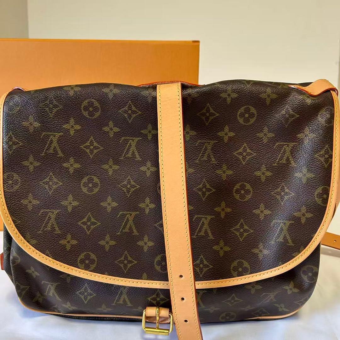 Louis Vuitton ソミュール35 メッセンジャーバッグ モノグラム