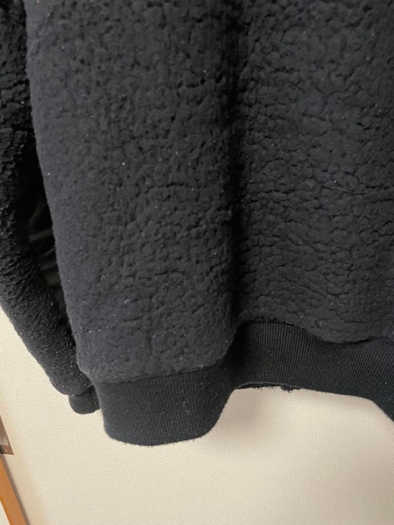 フェノメノン　スタジャン 黒 レザー フリース