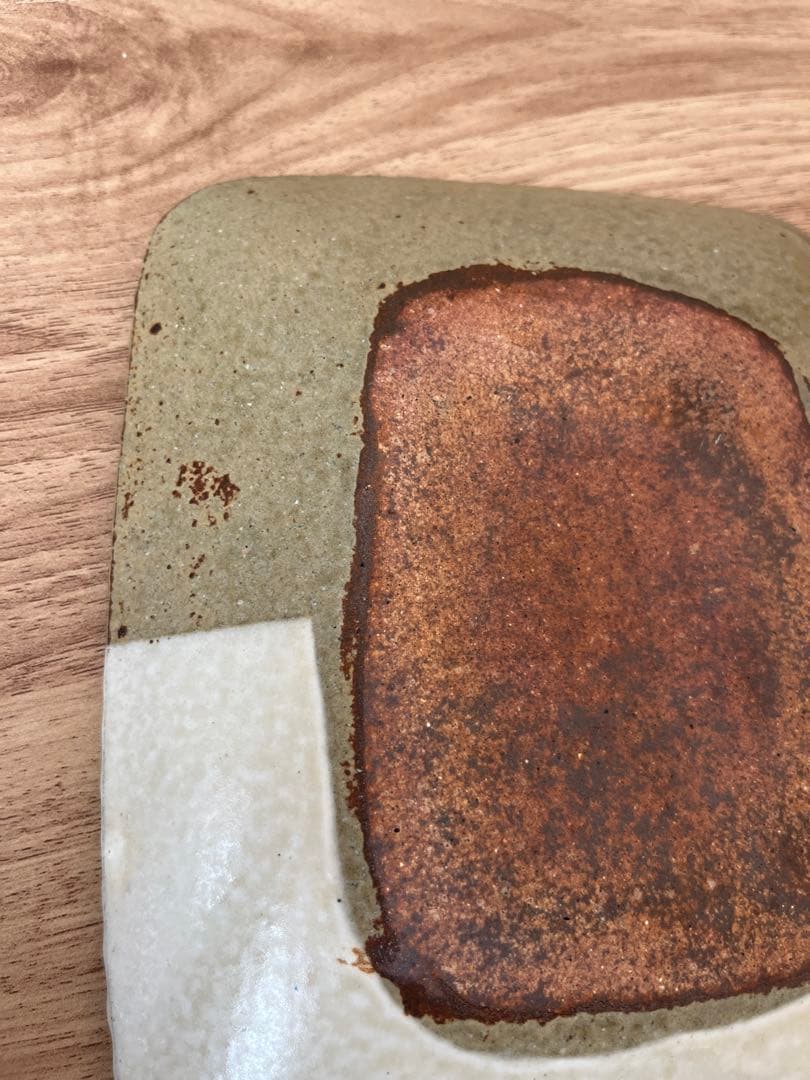 岩井窯　長角皿　2枚セット