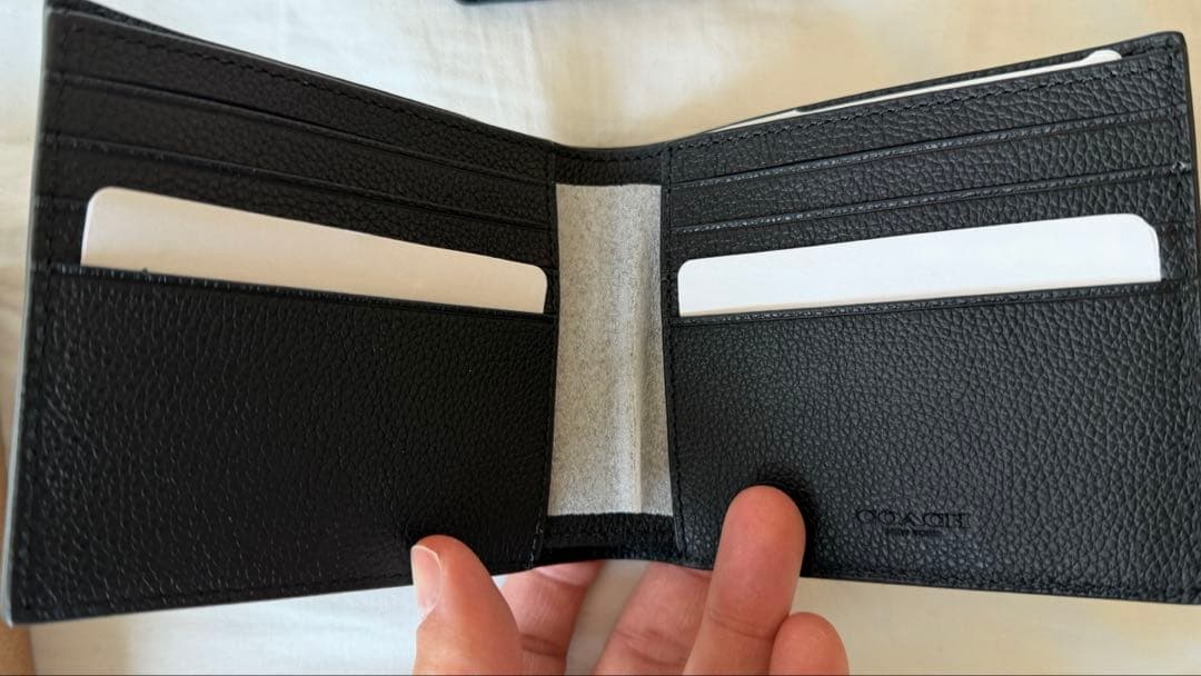 コーチ　メンズ　財布、定期入れ、キーチェーンセット