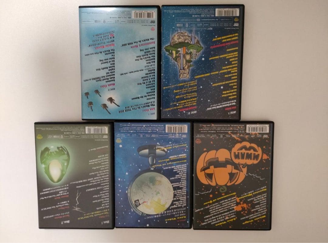 マンウィズ 狼大全集 2010-2016 DVD 5枚セット