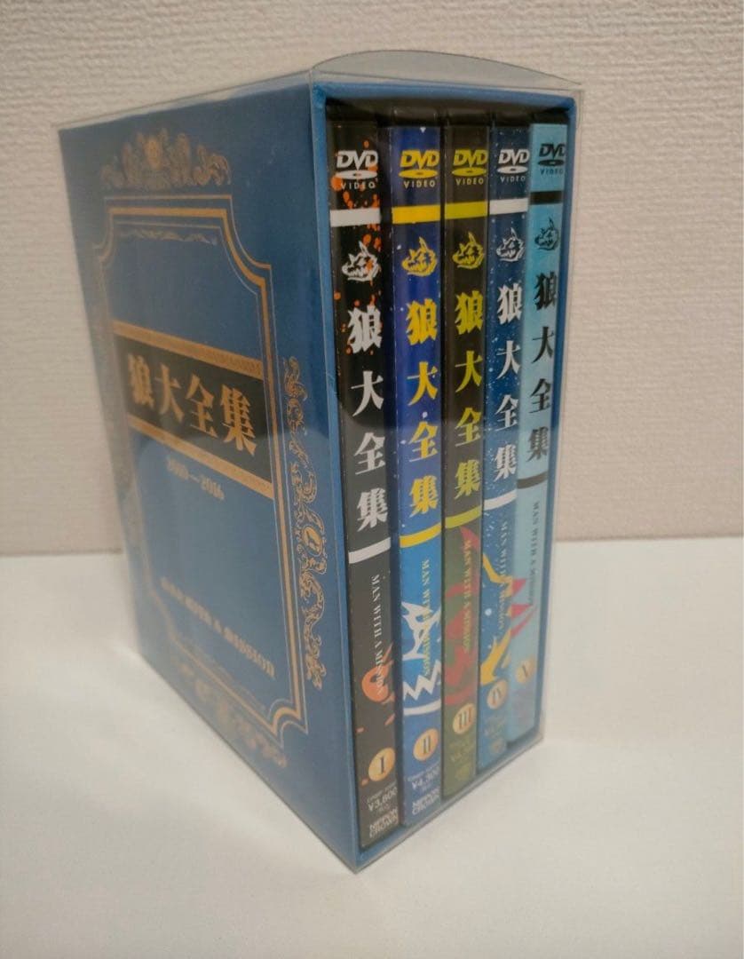 マンウィズ 狼大全集 2010-2016 DVD 5枚セット