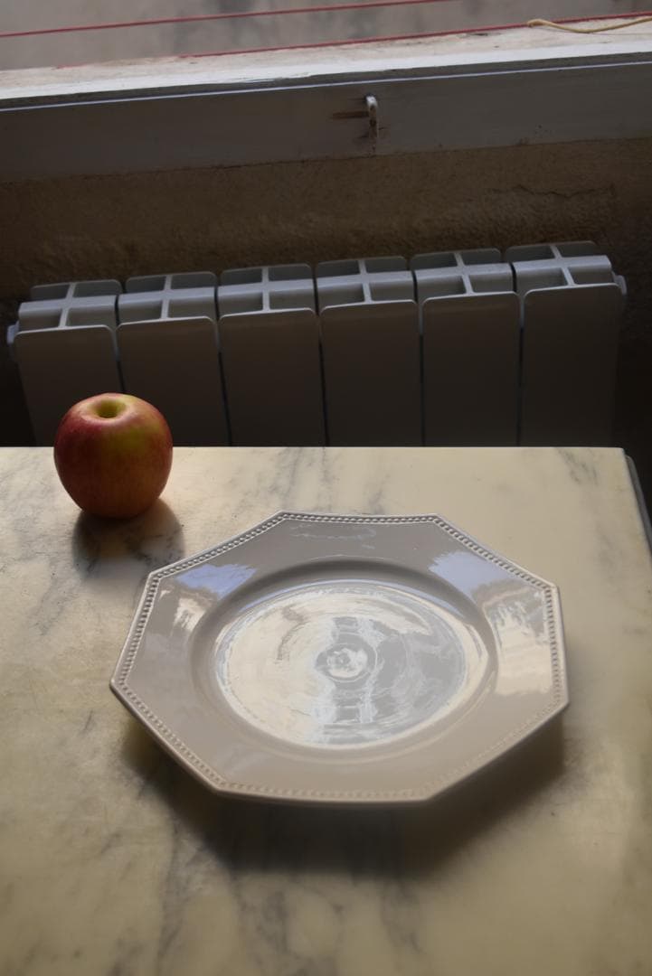 超美品サルグミンヌ　オクトゴナル　デセール皿　フランスアンティーク