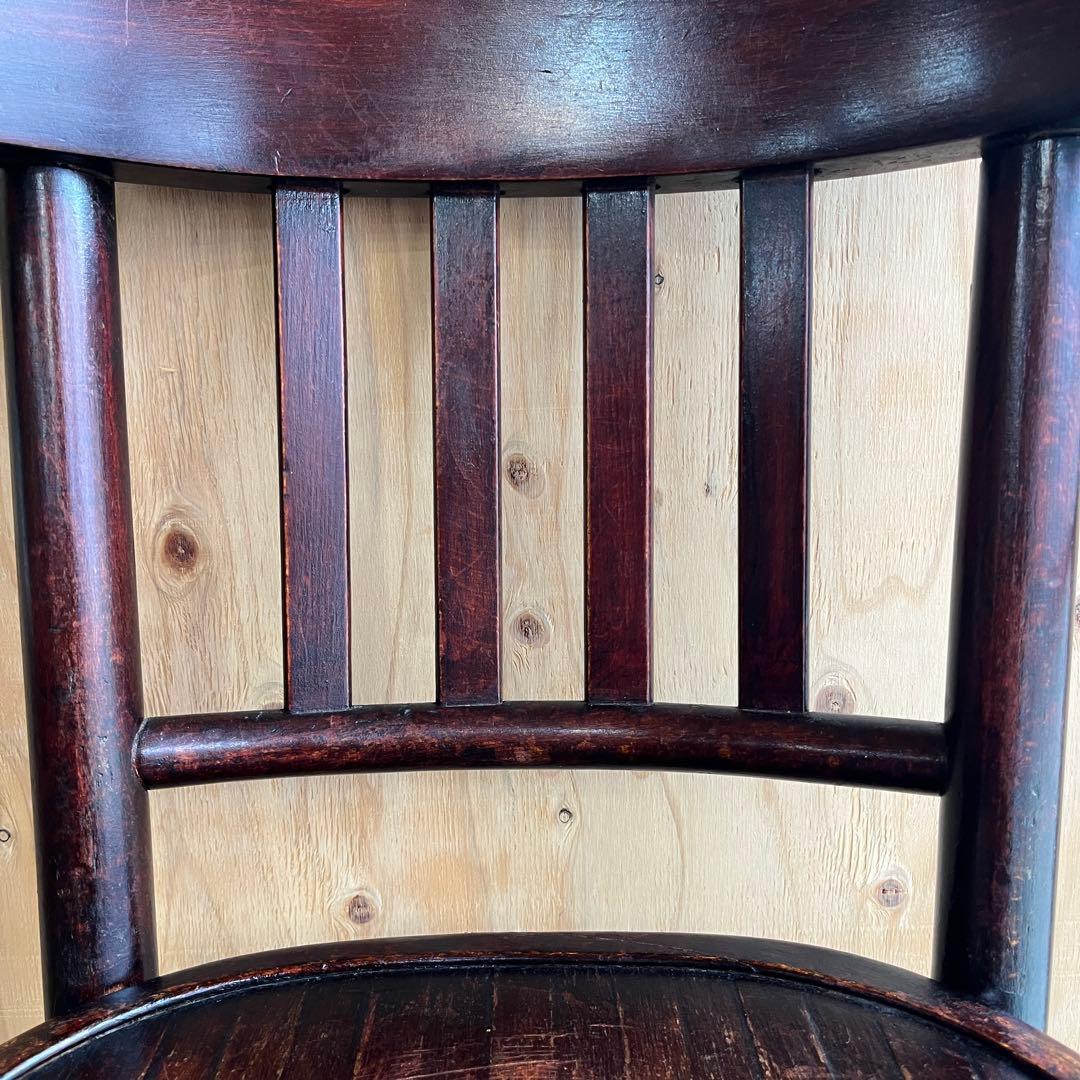 アンティーク家具 椅子 木製 フィッシェル チェコ カフェチェア ベントウッド