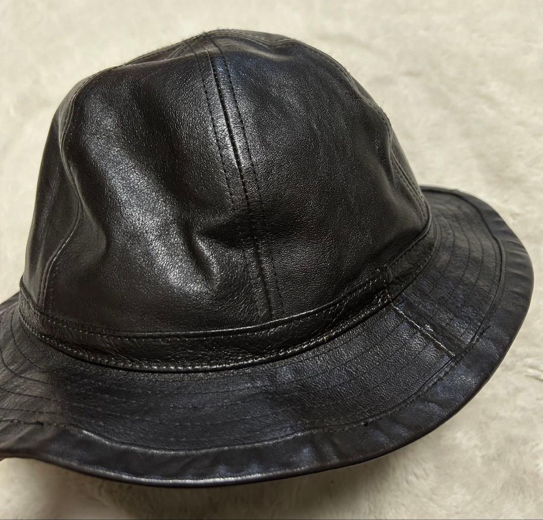 THE REAL McCOY'S/リアルマッコイズ/レザーハット/黒