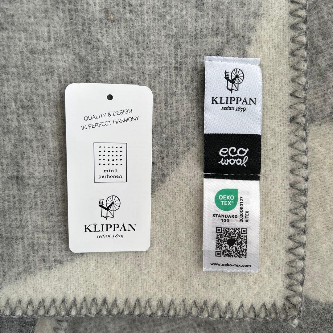KLIPPAN(クリッパン)ミナペルホネン＊ウールハーフブランケット