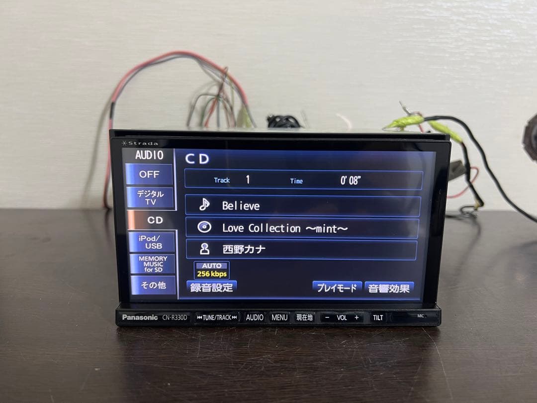 パナソニック カーナビ CN-R330D 地図データ2014年式 動作確認済！