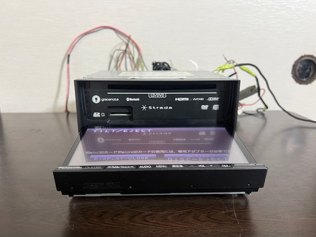パナソニック カーナビ CN-R330D 地図データ2014年式 動作確認済！