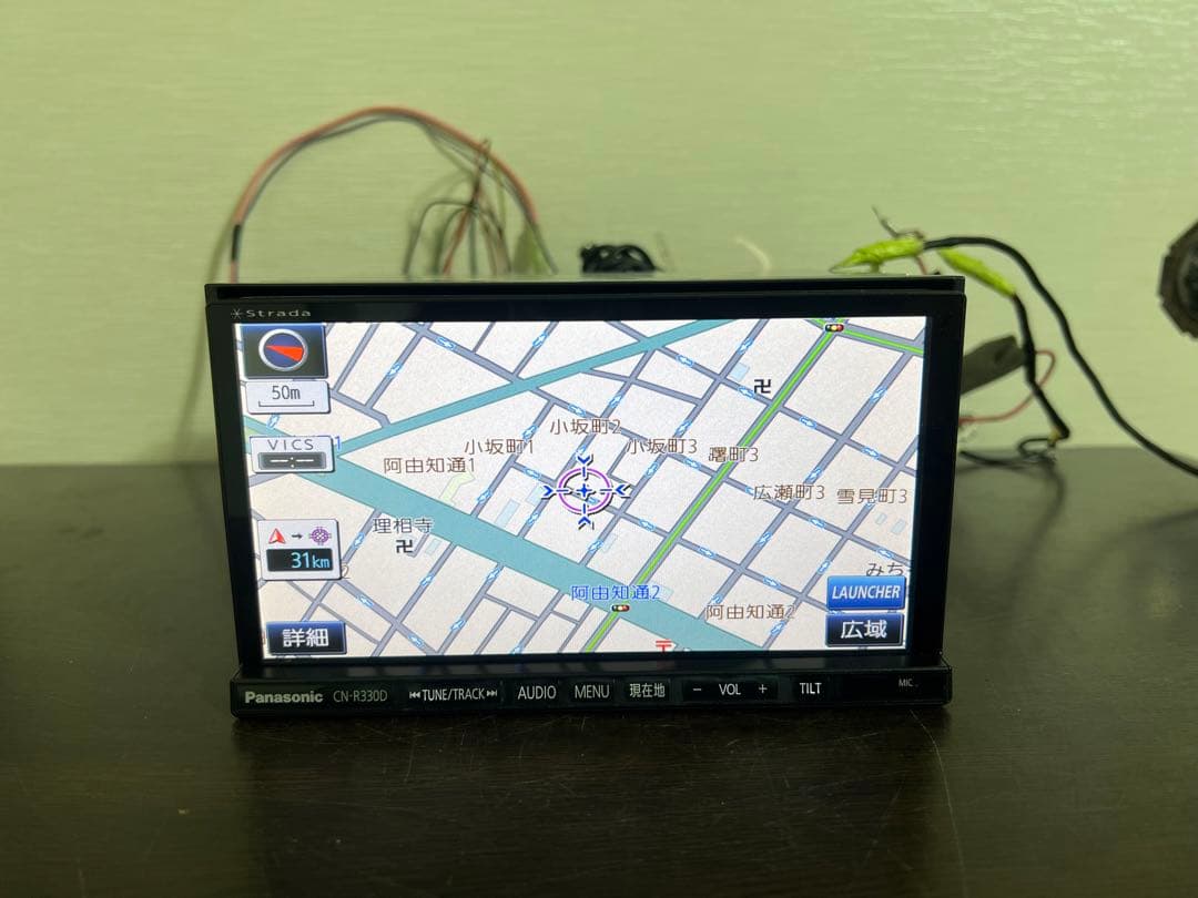 パナソニック カーナビ CN-R330D 地図データ2014年式 動作確認済！