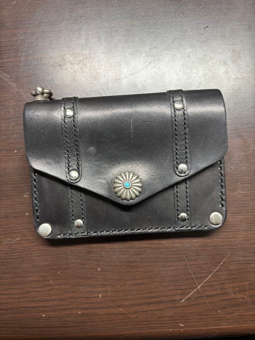 海賊トラッカーウォレット　栃木レザー