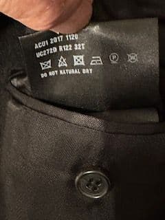 PRADA ブラック チェスターコート48