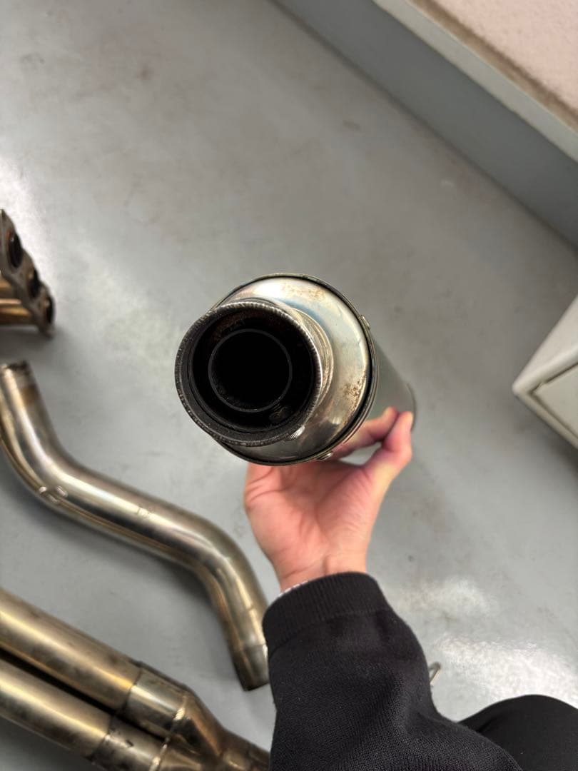 バリオス フルエキマフラー kingroad88