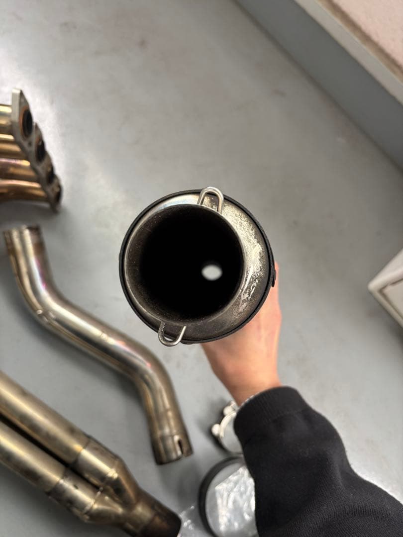 バリオス フルエキマフラー kingroad88