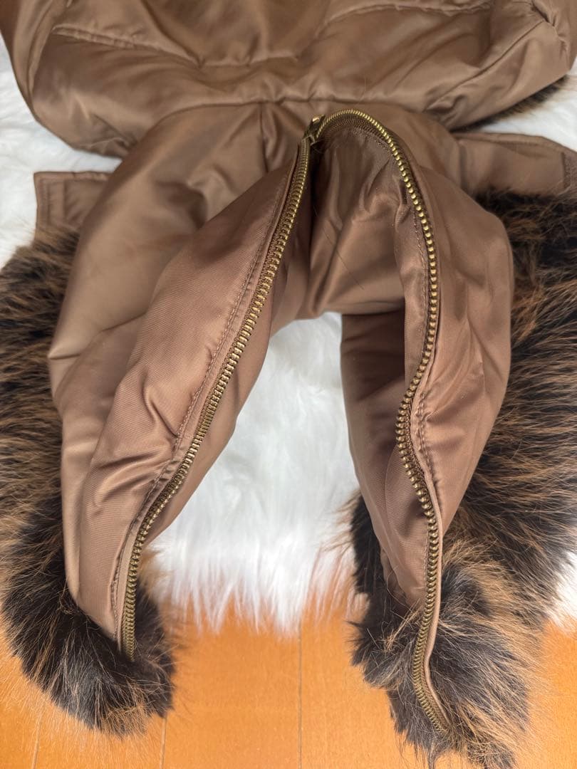 【JADED LONDON】フード付きブラウンジャケット