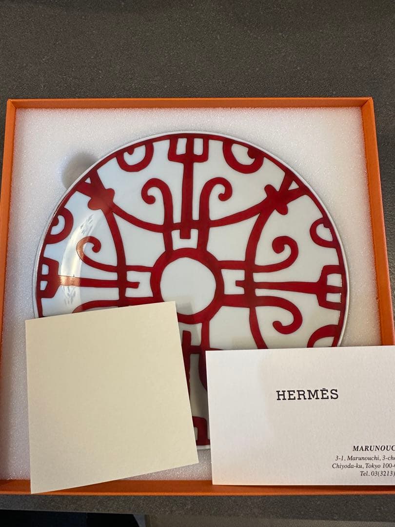 冬セール新品箱エルメスHERMESガダルキヴィールレッド