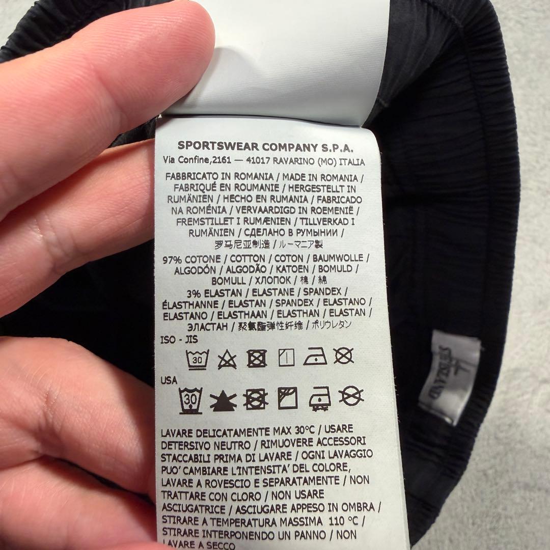 ストーンアイランド　黒　カーゴパンツ　29サイズ　761531303