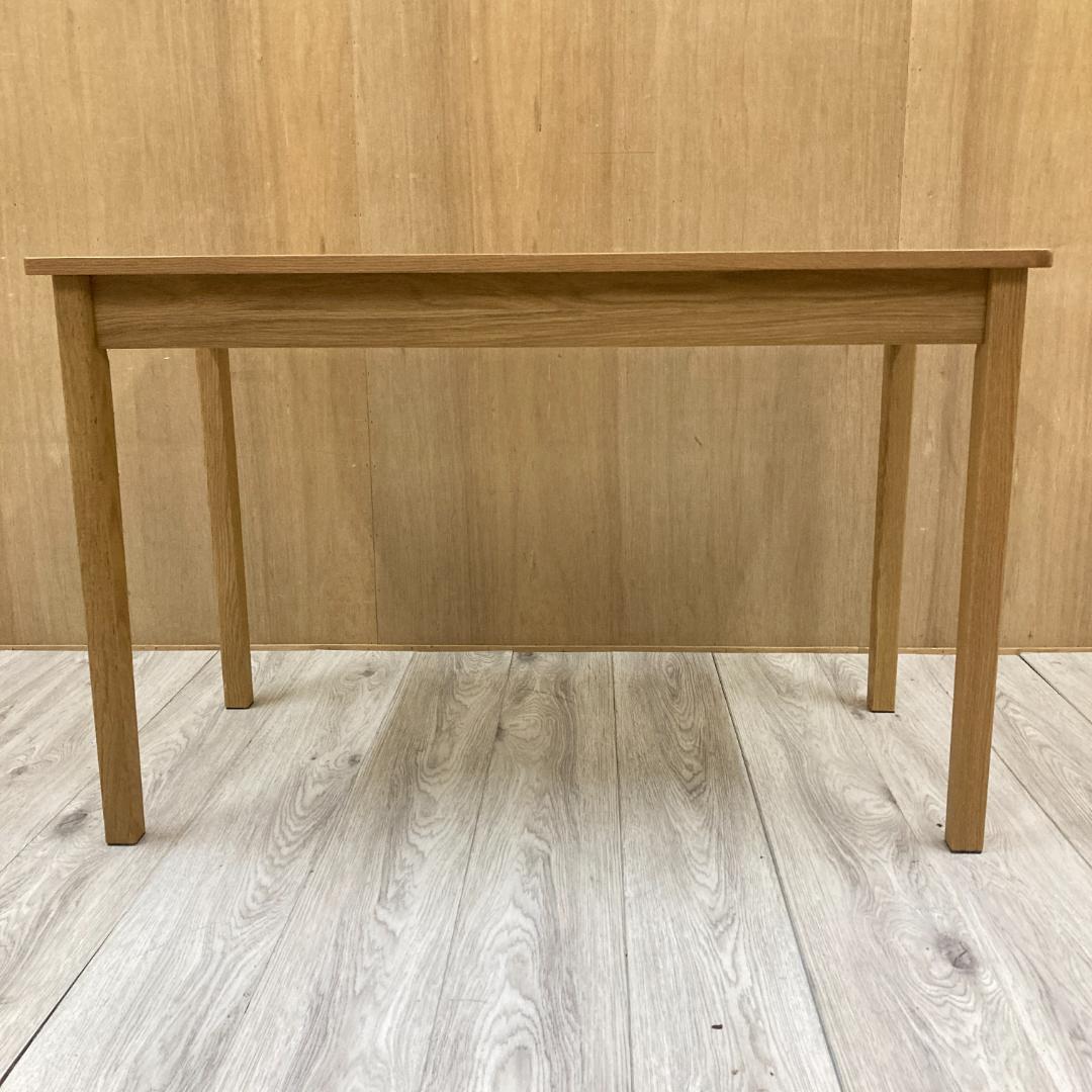 無印良品　オーク材　収納付きデスク　天然木　机