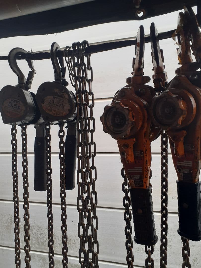 キトー製レバーブロックチェーンブロック